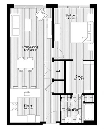 Floor plan A2R