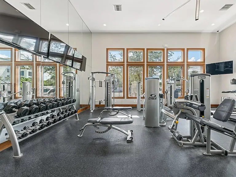 State-of-the-art fitness center