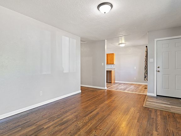 living room looking into dining area
