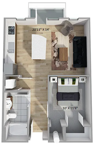 Floor plan A1