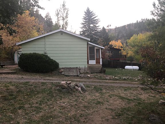 View of cabin looking west