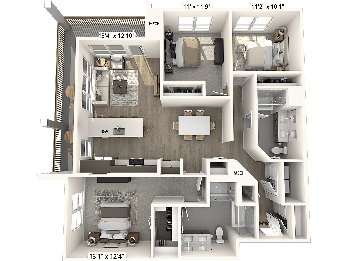 Floor plan CM05S