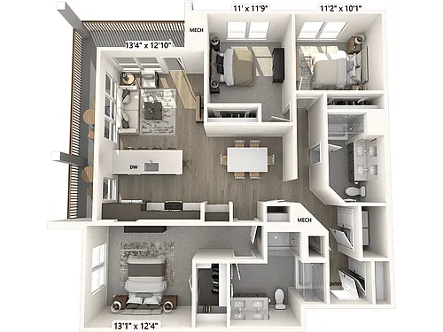 Floor plan CM05S