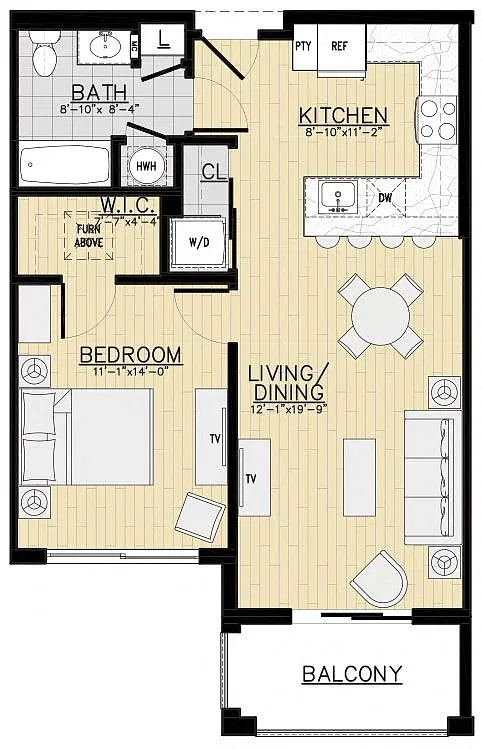 Floor plan B3