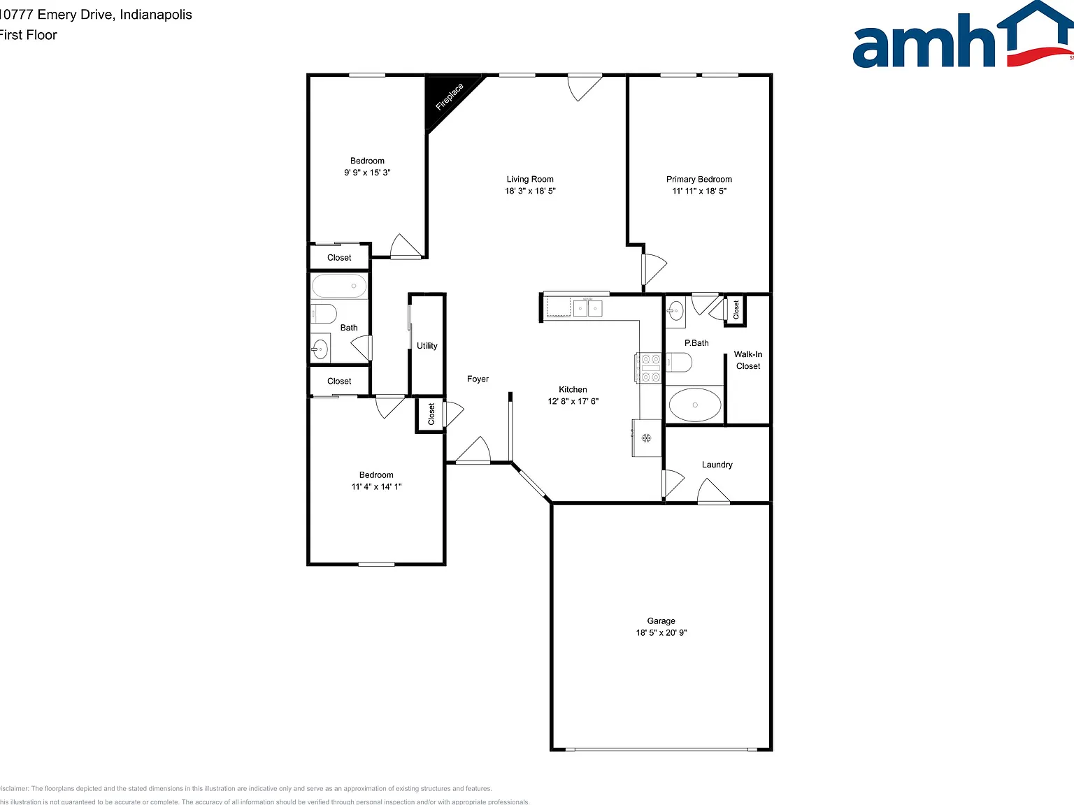 3 bed, 2.0 bath, 1490 sqft, $1,930 — Photo 2