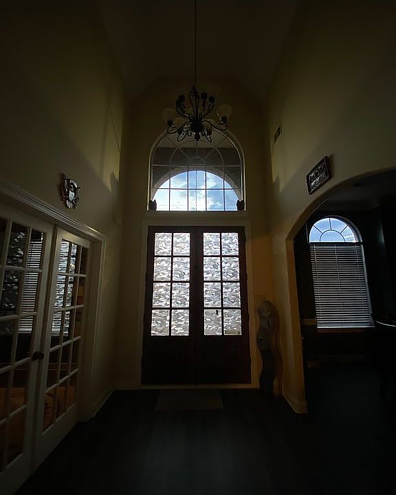 Double door main entrance 