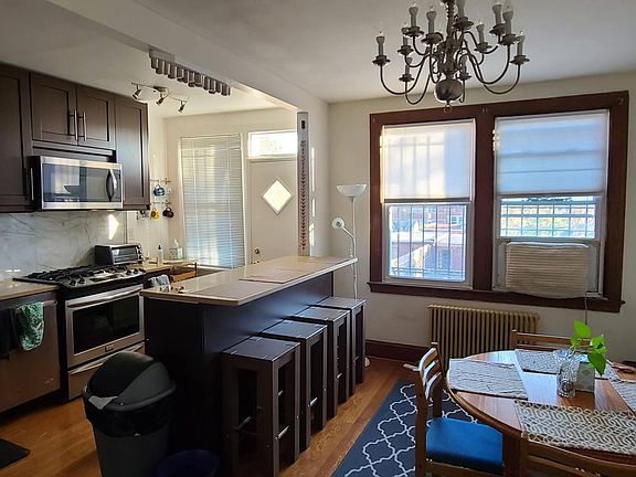 First floor open-concept kitchen and dining room