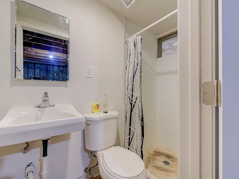 Lower level full bathroom "The spare".