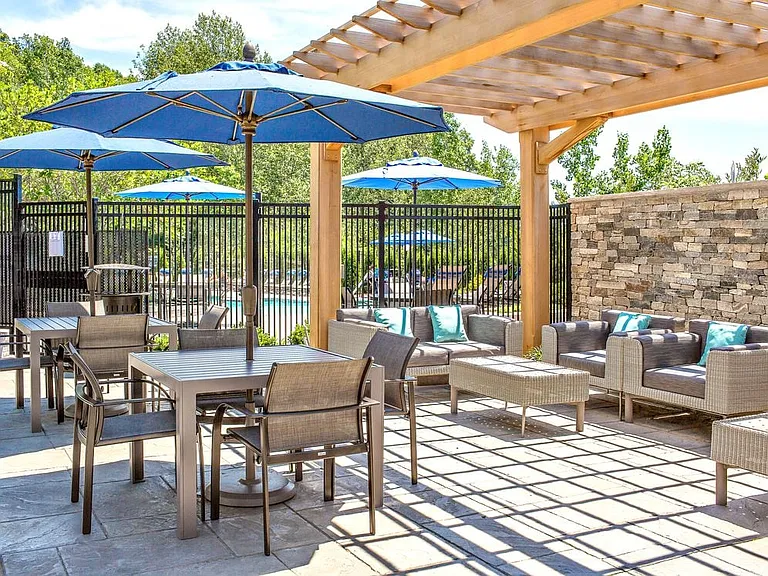Outdoor Lounge Area