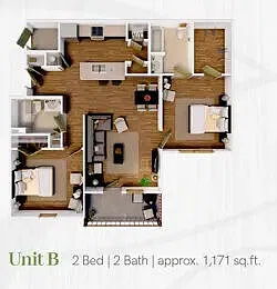 Floor plan B