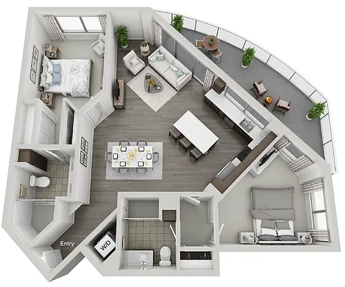 Floor plan B1-1248