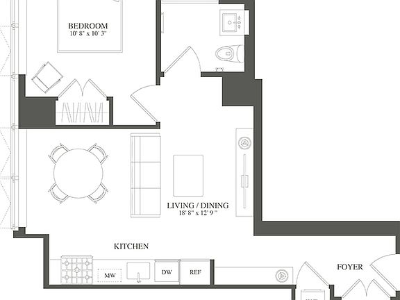 5th image of 3 Court Sq APT 3012