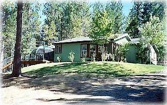 House from driveway