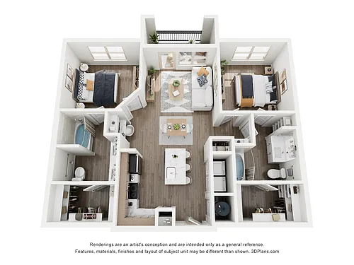 Floor plan B1
