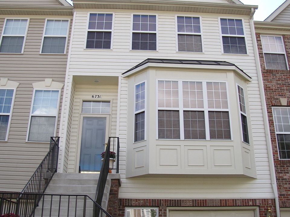 front of townhouse