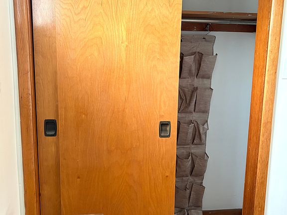 Dining room, front of house, front door closet