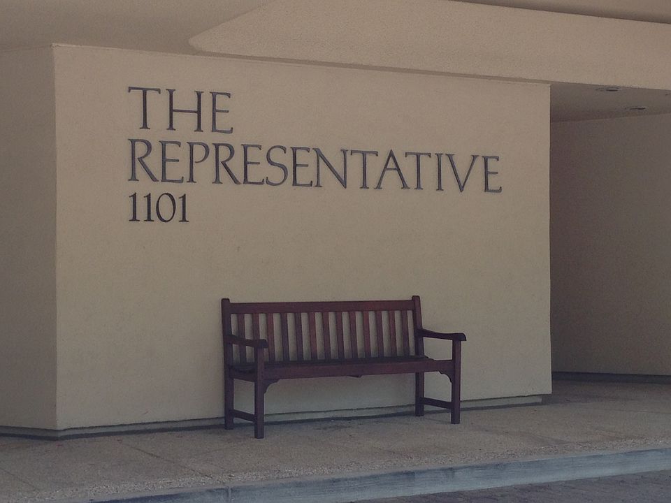 Front of building