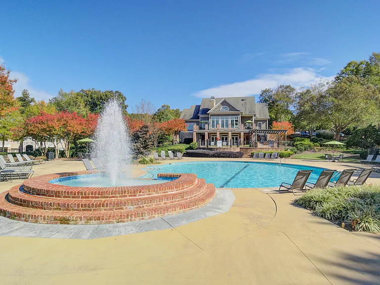 Poolside View