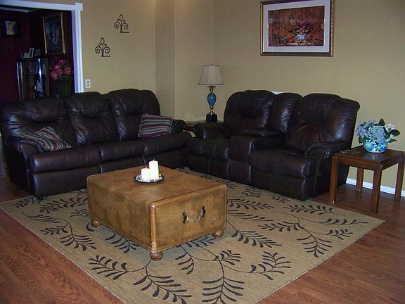 Large and open living room area