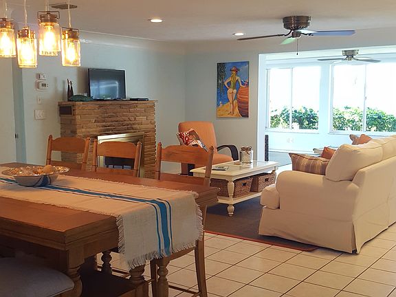 Dining area, living room