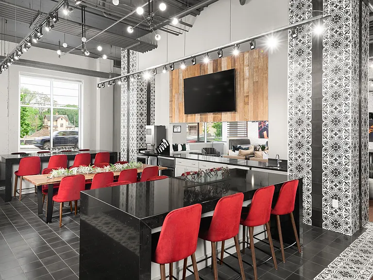 Stunningly Designed Hotel Inspired Lobby and Business Center