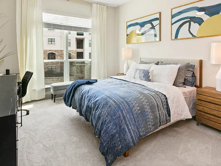 Carpeted Bedroom