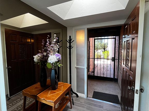 Secured front porch.