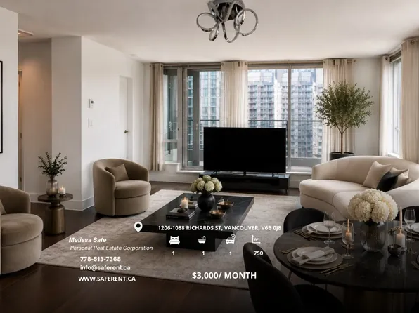 1088 Richards St #1206, Vancouver, BC V6B 0J8