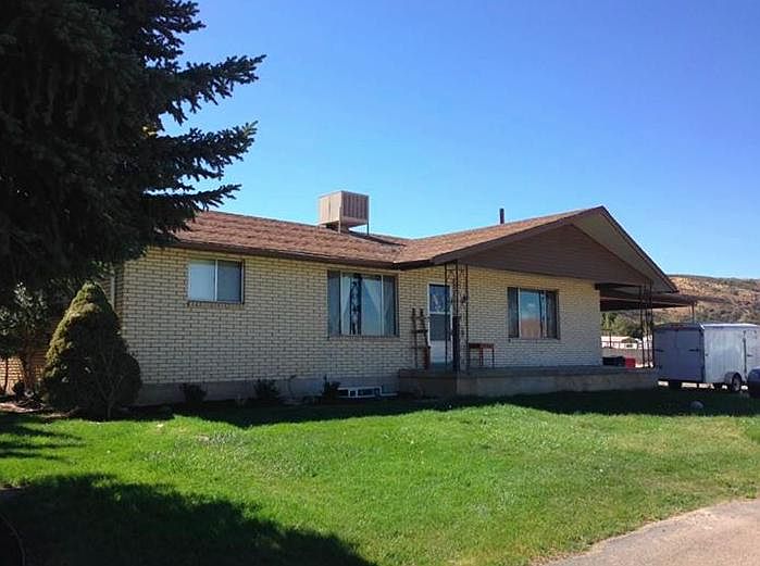 Front view of main house