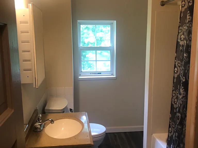 Full bathroom located on second floor.
