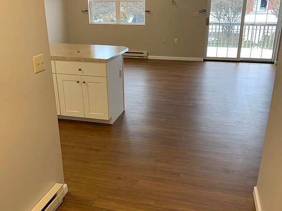 Entry, kitchen and living room