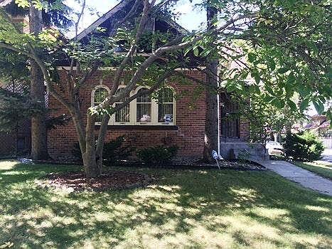 front of home 