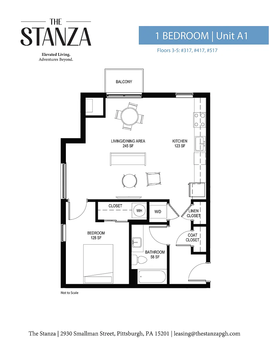 Floor plan Unit Type A1
