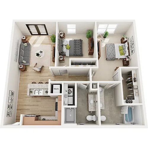 Floor plan C2-2