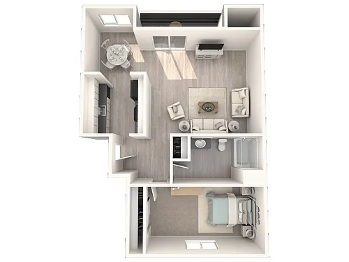 Floor plan 1B