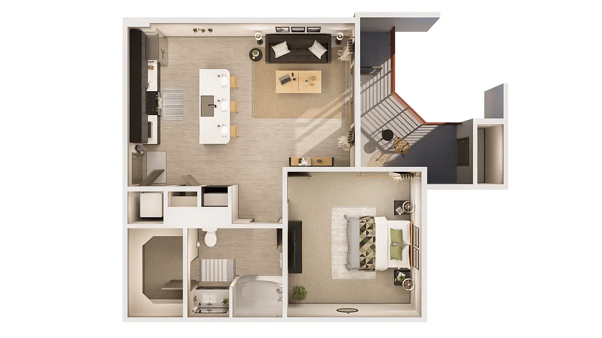 Floor plan The Garland A4