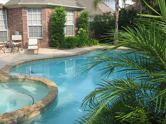 Oasis-like Backyard heated pool/spa