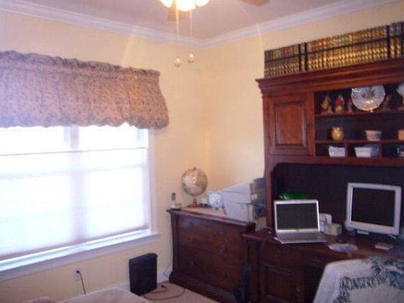 Bedroom used as office  