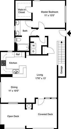 Dover 2D with Room Dimensions Dover 2D with Room Dimensions
