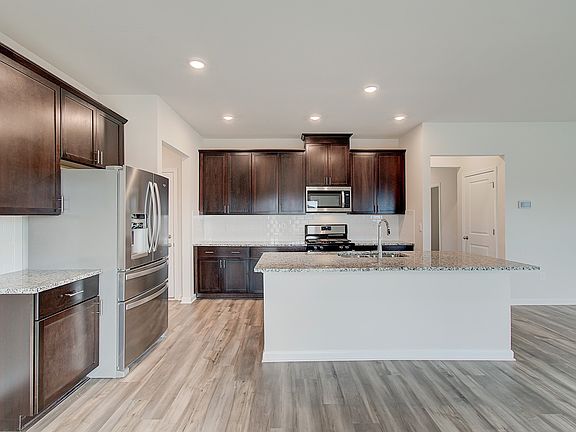 Brentwood floorplan at Vistas at Towne Mill in Canton, GA.