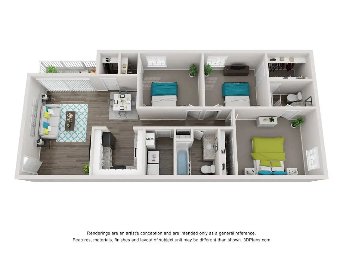 Floor plan Willow Ritz