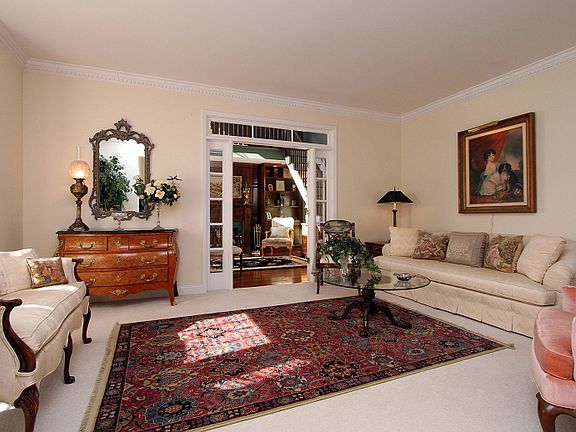 LIVING ROOM WITH  BAY WINDOW