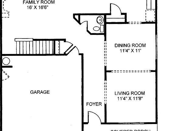 Floor Plan Downstairs