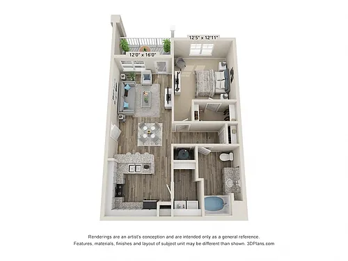Floor plan Hoke