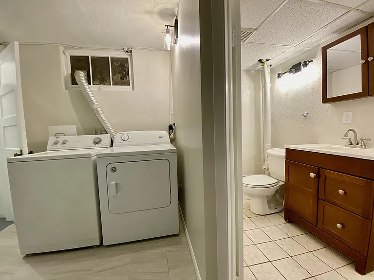 Washer and dryer included