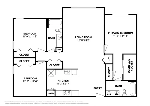 Floor plan Thirteen66