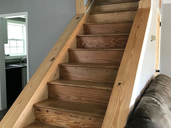 Refinished stairway