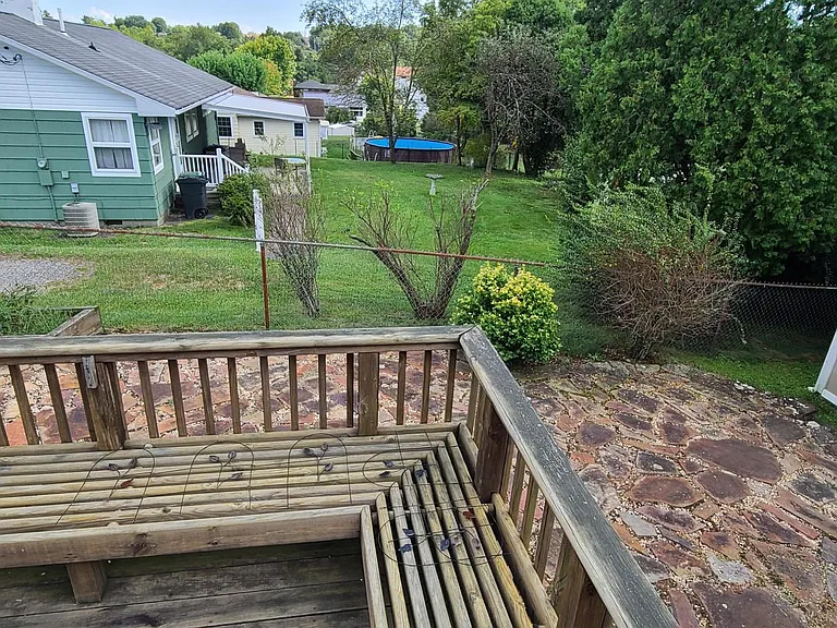 deck and back patio