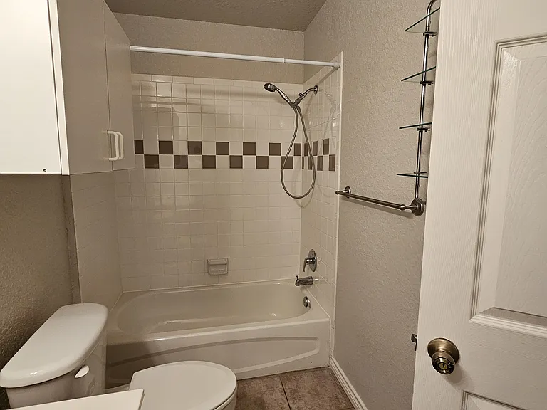 Bathroom amenities.