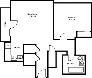 Floor plan Melody